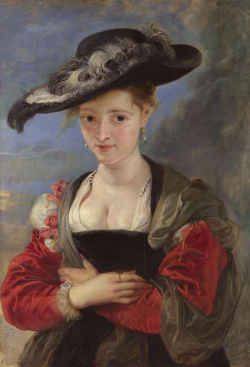 Peter Paul Rubens Portrait of Susanne Fourment (mk08) oil painting picture